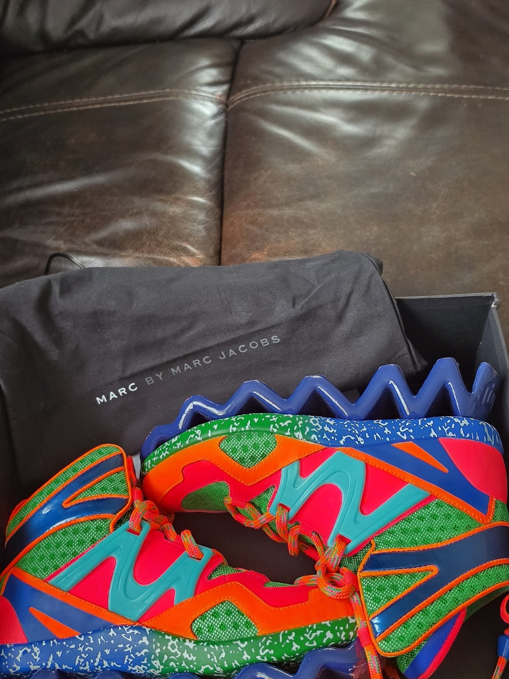 Marc by Marc Jacobs Vibrant Multicolor Sneakers